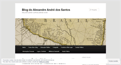 Desktop Screenshot of geoalexandre.wordpress.com