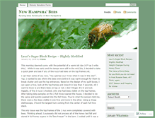 Tablet Screenshot of nhbees.wordpress.com