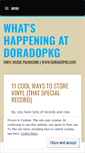 Mobile Screenshot of doradopkg.wordpress.com