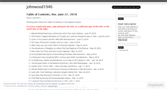Desktop Screenshot of johnwood1946.wordpress.com