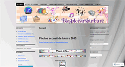 Desktop Screenshot of blogoloisirsburbure.wordpress.com