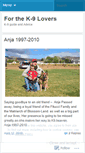 Mobile Screenshot of germanshepherdbreeders.wordpress.com