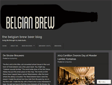 Tablet Screenshot of belgianbrew.wordpress.com