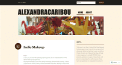 Desktop Screenshot of alexandracaribou.wordpress.com