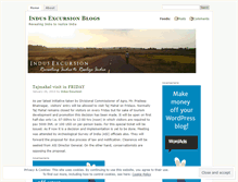 Tablet Screenshot of indusexcursion.wordpress.com