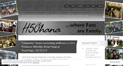 Desktop Screenshot of h50hana.wordpress.com