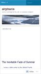 Mobile Screenshot of airphoria.wordpress.com