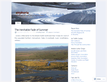 Tablet Screenshot of airphoria.wordpress.com