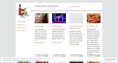Desktop Screenshot of dressdrunktraveltipsy.wordpress.com