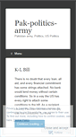 Mobile Screenshot of pakghq.wordpress.com