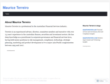 Tablet Screenshot of mauriceterreiro.wordpress.com