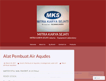 Tablet Screenshot of mitrakaryasejatiworkshopperalatanlaboratorium.wordpress.com