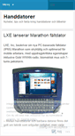 Mobile Screenshot of handdatorer.wordpress.com