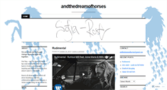 Desktop Screenshot of andthedreamofhorses.wordpress.com