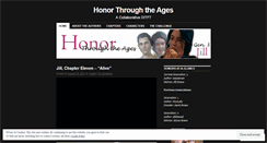 Desktop Screenshot of honorditft.wordpress.com