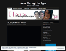 Tablet Screenshot of honorditft.wordpress.com
