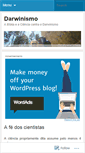 Mobile Screenshot of darwinismo.wordpress.com