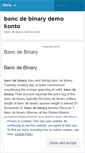 Mobile Screenshot of localsearch.bancdebinarydemokonto.wordpress.com