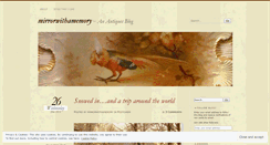 Desktop Screenshot of mirrorwithamemory.wordpress.com