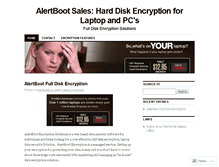 Tablet Screenshot of alertboot.wordpress.com