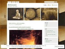 Tablet Screenshot of mcgolden.wordpress.com