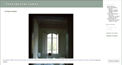 Desktop Screenshot of interpretaciones.wordpress.com