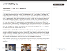 Tablet Screenshot of moorefamily09.wordpress.com