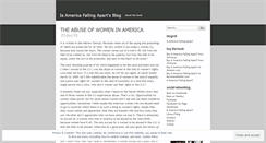 Desktop Screenshot of isamericafallingapart.wordpress.com