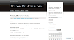 Desktop Screenshot of delpest.wordpress.com