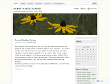 Tablet Screenshot of debbynancedesign.wordpress.com