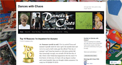 Desktop Screenshot of danceswithchaos.wordpress.com