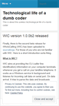 Mobile Screenshot of dumbcoder.wordpress.com