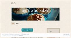 Desktop Screenshot of agirlwhobakes.wordpress.com