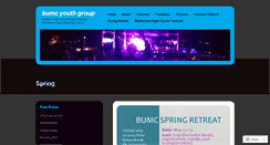 Desktop Screenshot of bumcyouthgroup.wordpress.com
