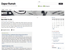 Tablet Screenshot of dapurumah.wordpress.com