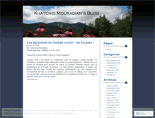 Tablet Screenshot of mouradian.wordpress.com