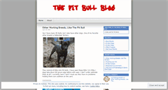 Desktop Screenshot of pitbull.wordpress.com