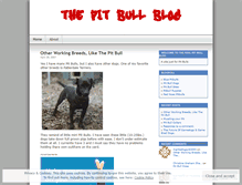 Tablet Screenshot of pitbull.wordpress.com