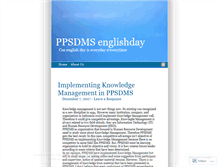 Tablet Screenshot of englishday.wordpress.com