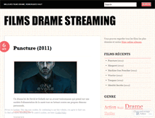 Tablet Screenshot of filmsdrame.wordpress.com