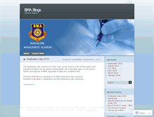 Tablet Screenshot of bmaindia.wordpress.com