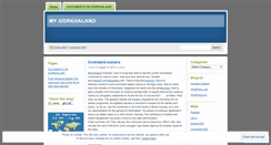 Desktop Screenshot of mygorkhaland.wordpress.com