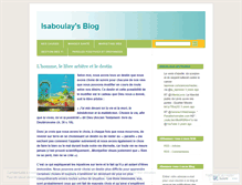 Tablet Screenshot of isaboulay.wordpress.com