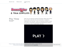 Tablet Screenshot of dreamridertheatre.wordpress.com