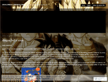Tablet Screenshot of dragonballzmaniagemes.wordpress.com