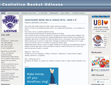 Tablet Screenshot of cbubasket.wordpress.com