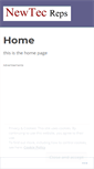 Mobile Screenshot of newtecreps.wordpress.com