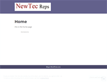 Tablet Screenshot of newtecreps.wordpress.com