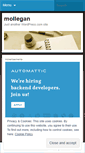 Mobile Screenshot of mollegan.wordpress.com