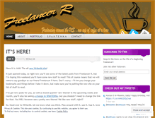 Tablet Screenshot of freelancerr.wordpress.com
